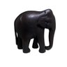 Elefante De Madeira Ébano Africano 33Cm - 1