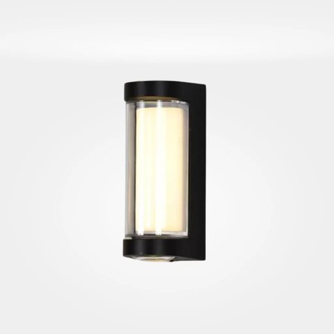 Arandela Modern Mini Preto 9,5cm Led 4w 3000k Bivolt Ip54 Embu Led