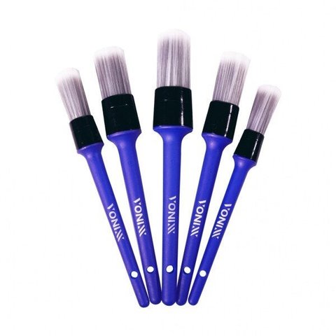 Kit com 5 Pinceis Detalhamento Interno Vonixx