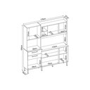 Ver imagem 3 de Cozinha Modulada Completa Select C/ 6 Portas e 2 Gavetas 178x194 Amendola/branco - Demóbile