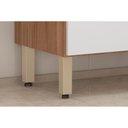 Ver imagem 7 de Cozinha Modulada Completa Select C/ 6 Portas e 2 Gavetas 178x194 Amendola/branco - Demóbile