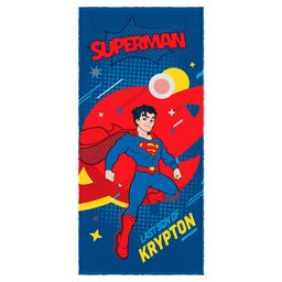 Toalha de Banho Infantil Liga da Justiça Last Son Of Krypton - 1