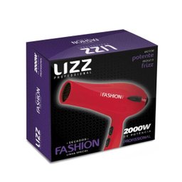 Secador LIZZ Profissional Fashion vermelho - 127V (2000 watts) / 220V (2200 watts) 2000 watts - - 3