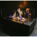 Ver imagem 1 de Lareira Ecológica a Álcool ou Etanol Aço Preta 60cm - Etna