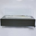 Ver imagem 3 de Lareira Ecológica a Álcool ou Etanol Aço Preta 60cm - Etna