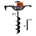 Ver imagem 2 de KIT Perfurador de Solo Vulcan VPS520-S 2T 52CC 2,5HP com Broca 80x15cm + Extensão Vulcan 30cm