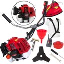 Ver imagem 1 de Roçadeira Kawashima KW33L Robusta Com Lâmina 3 Pontas Ideal Para Jardim, Chácaras, Fazendas e S