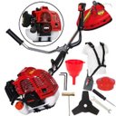 Ver imagem 1 de Roçadeira Kawashima KW43L Com Motor 2 Tempos á Gasolina Com Lâmina 3 Pontas Ideal Para