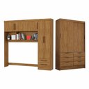 Ver imagem 1 de Guarda Roupa Casal Modulado Sevilha 5 e 2 Portas 8 Gavetas Carioca Móveis