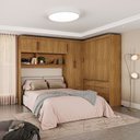 Ver imagem 2 de Guarda Roupa Casal Modulado Sevilha 5 e 2 Portas 8 Gavetas Carioca Móveis
