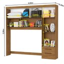 Ver imagem 5 de Guarda Roupa Casal Modulado Sevilha 5 e 2 Portas 8 Gavetas Carioca Móveis