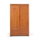 Ver imagem 5 de Guarda-Roupa Solteiro 2 Portas 1 Gaveta Madeira Maciça Madma Marrom/Garapa