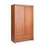 Guarda-Roupa Solteiro 2 Portas 1 Gaveta Madeira Maciça Madma  - 3