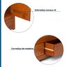 Guarda-Roupa Solteiro 2 Portas 1 Gaveta Madeira Maciça Madma  - 13