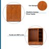 Guarda-Roupa Casal 3 Portas 2 Gavetas Madeira Maciça Madma Artemobili - 12