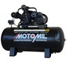 Compressor de Ar 15 Pés 175 Litros Monofásico 3 Hp CMW-15/175 - Motomil - 1