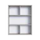 Ver imagem 4 de Nicho Organizador de Banheiro Crpro-ARM009 5 Prateleiras MDP 60cm Bege