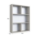 Ver imagem 6 de Nicho Organizador de Banheiro Crpro-ARM009 5 Prateleiras MDP 60cm Bege