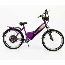 Bicicleta Elétrica Duos Confort 800W 48V 15AH - Roxa - Duos Bike - 2
