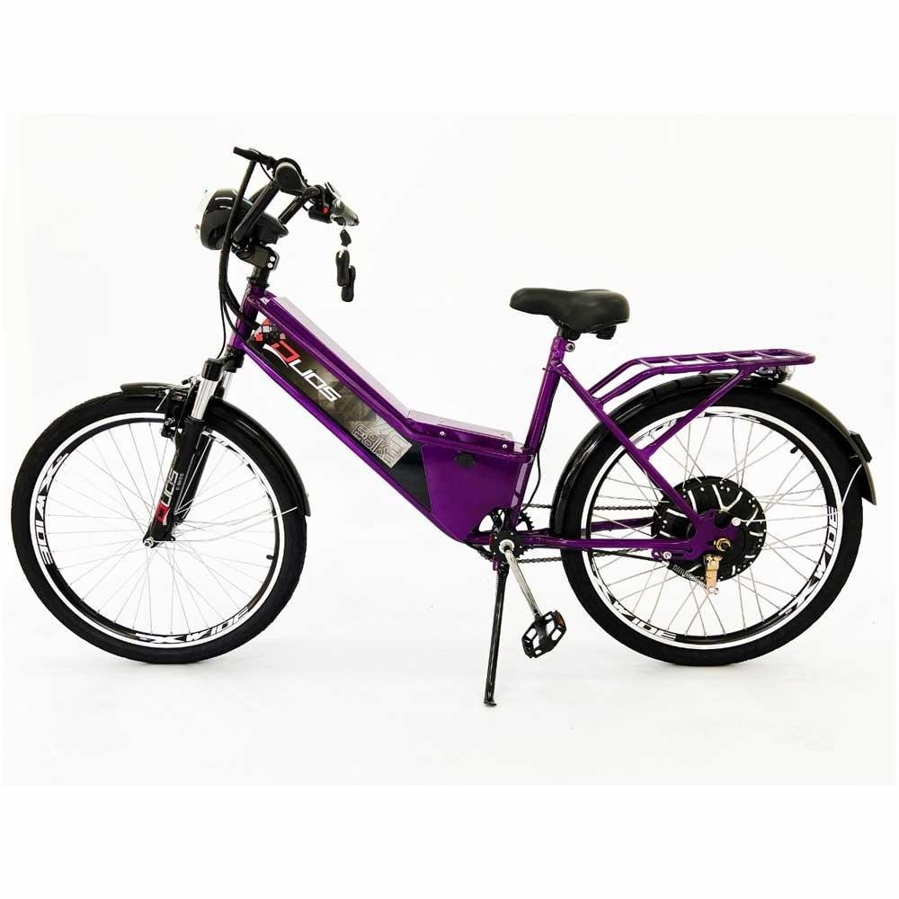 Bicicleta Elétrica Duos Confort 800W 48V 15AH - Roxa - Duos Bike - 1