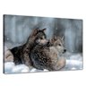 Tela Canvas Animal Lobos 80x55 Horizontal 3 - 1
