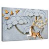 Tela Canvas Animal Veado 80x55 Horizontal 1 - 1