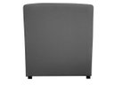 Ver imagem 2 de Puff Puff Banqueta Decorativo Lavínia Quadrado Suede Cinza Mz Decor