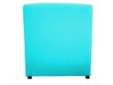 Ver imagem 2 de Puff Puff Banqueta Decorativo Lavínia Quadrado Suede Azul Tifany Mz Decor