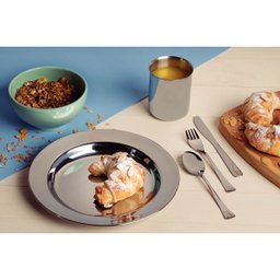 Kit Infantil Tramontina para Refeição em Aço Inox 5 Peças - 4