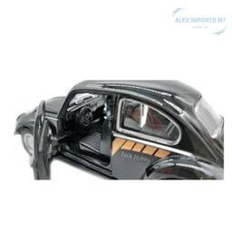 Miniatura Carro Antigo Fusca Policia Fuscão Colecionadores - 2