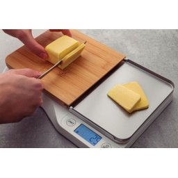 Balança Digital para Cozinha com Tábua de Corte Adatto - 1