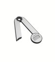 Ver imagem 1 de Balança Digital Dobrável para Cozinha Aço Inox ADATTO