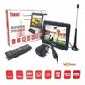 Mini TV Digital Recarregavel Portátil Monitor 7 Polegadas LED com Antena Controle Remoto USB - 2