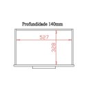 Ver mais imagens de Cômoda Sapateira Mila 3 Gavetas 1 Porta Pés Retrô Moblis: Branco