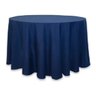 Toalha de Mesa Redonda 2,20 Metros Diametro Oxford Azul Marinho - 1