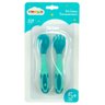 Kit Talher Colher/ Garfo Flexível Termossensível Azul Pimpolho:azul - 4
