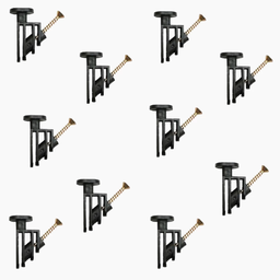 Kit Reparo 10 Pinos Superior para Porta Sanfonada Plasbil - 1