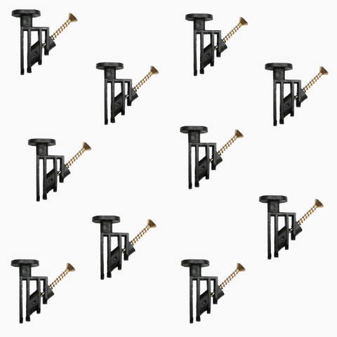Kit Reparo 10 Pinos Superior para Porta Sanfonada Plasbil
