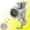 Moedor manual de carne profissional tamanho 10 maquina de moer em aluminio - 3