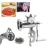 Moedor manual de carne profissional tamanho 10 maquina de moer em aluminio - 1