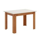 Ver imagem 1 de Mesa para Sala de Jantar 1,10m Place Viero Madeirado/off White