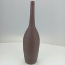 Ver imagem 6 de Vaso Decorativo Enfeite Planta Aparador Garrafa Cerâmica 42x12x12cm Marrom