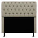 Ver imagem 4 de Cabeceira Cama Box Queen Size Sarah 160cm com Frame Suede Bege - Desk Design
