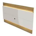 Ver imagem 6 de Painel para Tvs até 75 Polegadas New Lincoln 240cm Freijó com Off-white Gloss