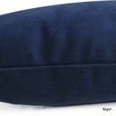 Ver imagem 2 de Travesseiro De Corpo Body Pillow Veludo 40x130cm Azul Marinho - Somente capa