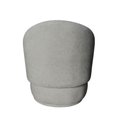 Ver imagem 3 de Kit 2 Poltronas Decorativa Beatriz Orgânica Bouclé Cinza Claro