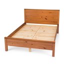 Ver imagem 3 de Cama de Casal em Madeira Macica Madma Marrom