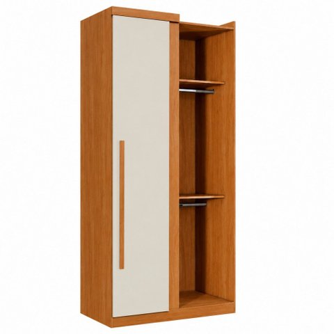Módulo de Canto Reto Dallas 1 Porta de Bater 2 Prateleiras