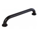 Ver imagem 6 de Barra de Apoio Alça 50cm Preto Inox Kit 3 Unidades Deficiente Idoso Cadeirante Parede Box