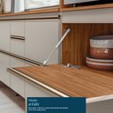 Ver mais imagens de Balcão de Cozinha 60,1 Cm Proença 1 Porta 1 Gaveta 100% Mdf Nogueira/nude - Demóbile